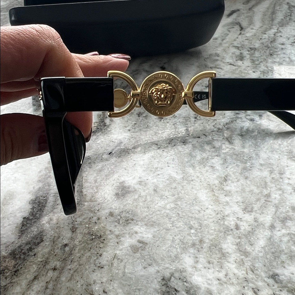 New! Versace Eyeglass Frames W/Case - image 3